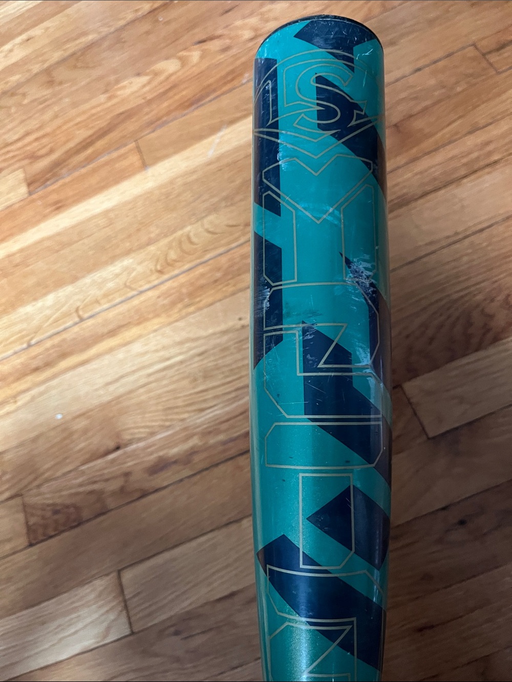Youth USSSA Teal Baseball Bat - Louisville Slugger - Picture 4 of 5